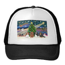 Quadruple de Magie-Cavalier de Noël Casquette De Camionneur