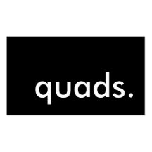 quadruples cartes de visite professionnelles