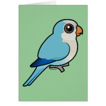 Quaker bleu cartes de vœux