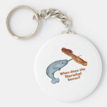 Quand fait-il le lard narwhal ? porte-clés