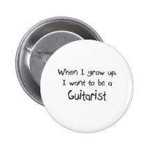 Quand je me grandis voulez être un guitariste badges