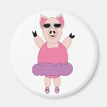 Quand les porcs dansent l'aimant
