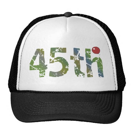 quarante-cinquième Cadeau de chapeau d'anniversair Casquette