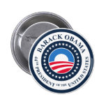 quarante-quatrième Président Badges Avec Agrafe
