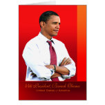 quarante-quatrième Président, Barack Obama Cartes De Vœux