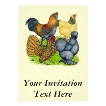 Quartet petit invitations