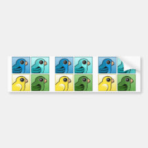 Quatre couleur Linnies Adhésif Pour Voiture
