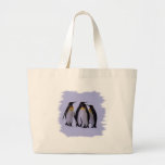 Quatre pingouins sac en toile