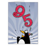 quatre-vingt-quinzième anniversaire - carte de sur