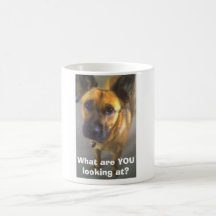 Que regardez-vous ? tasse