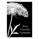 Queen Anne's Lace Sympathy Card