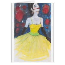 Queen of the night carte de vœux