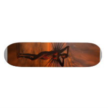 Queen© rouge par conception de Genepool Planches À Roulettes Customisées