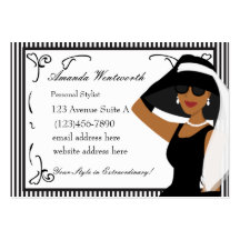 Quel chapeau extraordinaire ! cartes de visite professionnelles