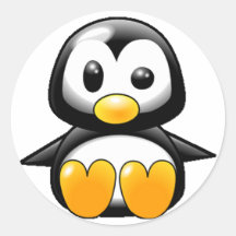Quel pingouin autocollants