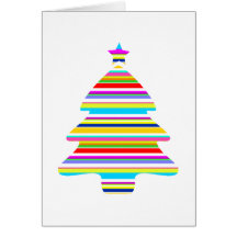 Quelque chose mais arbre de Noël gris Cartes De Vœux