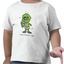 Quelque chose morte dans mon T-shirt d'enfant en b