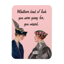 Quelque genre de regard… magnets rectangulaires