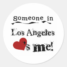 Quelqu'un à Los Angeles Autocollant