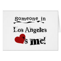 Quelqu'un à Los Angeles Cartes De Vœux