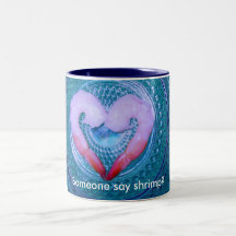 Quelqu'un disent la crevette mugs