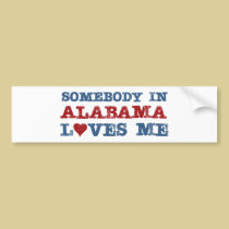 Quelqu'un en Alabama m'aime autocollants pour voiture