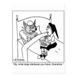 Quels grands dentiers vous avez cartes postales
