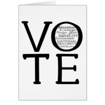 Questions de vote cartes de vœux