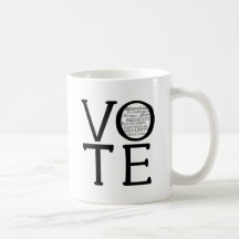 Questions de vote mugs