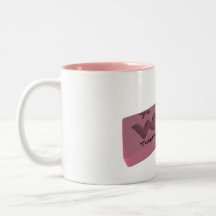 Qui comme tungstène de W et Ho holmium Mug