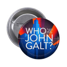 Qui est John Galt ? Badge Avec Épingle