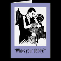 "Qui est votre papa ? "carte cartes