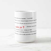 Qui suis-je ? Sarkozy Tasse À Café