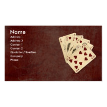 Quinte royale cartes de visite professionnelles