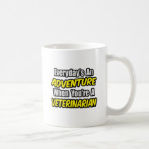 Quotidien un vétérinaire d'aventure… tasse