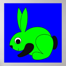 Rabbini - le lapin de bébé posters