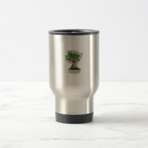 Racine au-dessus d'image de graphique de dos de gr tasses