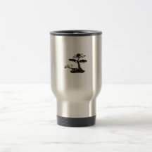 Racine au-dessus d'image droite de graphique de bo mugs à café