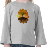 Racines de la demoiselle de honneur 2010 d'amour t-shirt