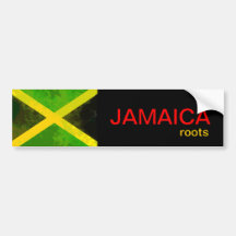 Racines de la Jamaïque Autocollants Pour Voiture