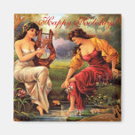 Radiana vintage magnets pour réfrigérateur