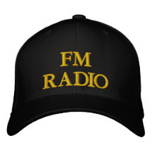 RADIO CASQUETTES DE BASEBALL BRODÉES
