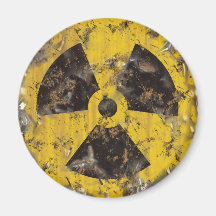 Radioactif rouillé aimant