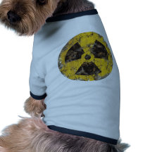 Radioactif rouillé manteaux pour chien