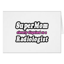 Radiologue de SuperMom… Carte De Vœux