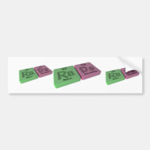 Rads comme radium et Ds Darmstadtium de Ra Adhésif Pour Voiture