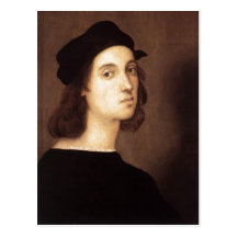 Raffael récapitulatif Sanzio - source de portait d Carte Postale