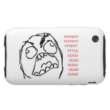 Rage Troll Étui iPhone 3 Tough