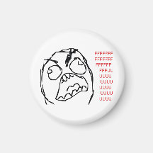 Rage Troll Magnets Pour Réfrigérateur