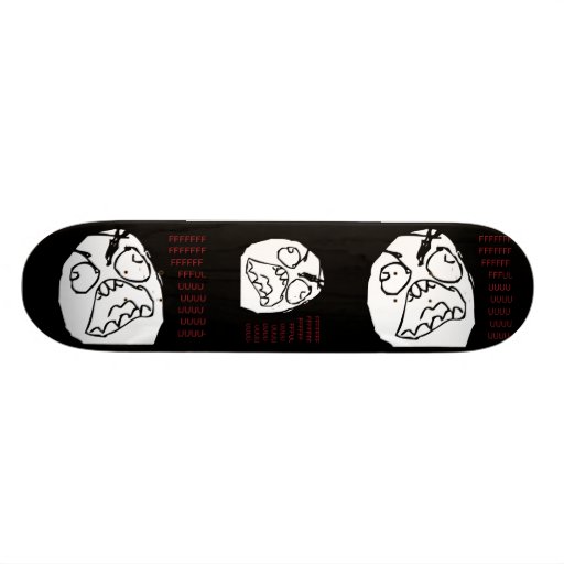 Rage Troll Planches À Roulettes Customisées